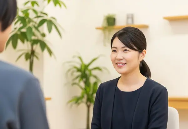 社会福祉士の相談業務の様子
