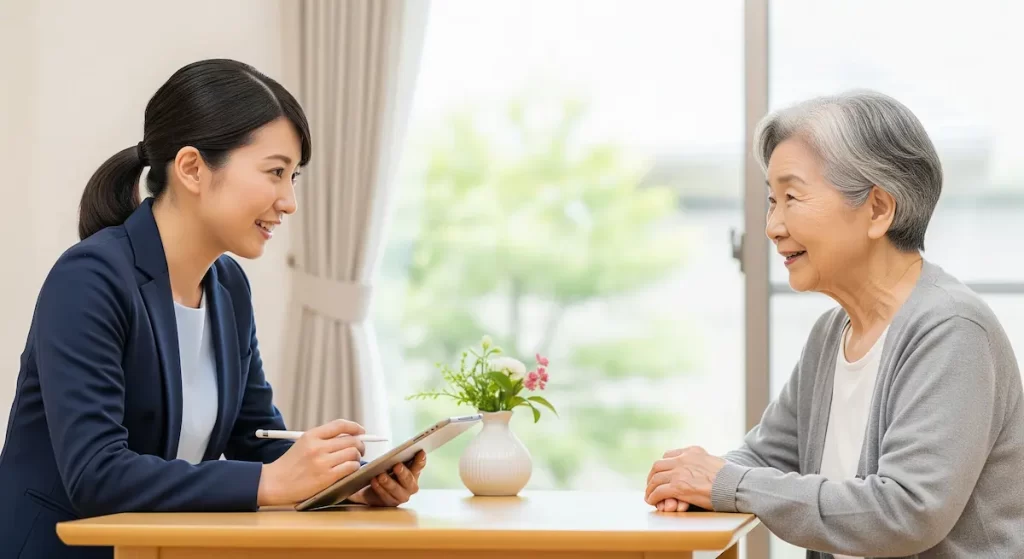 ケアマネインテーク当日ヒアリング