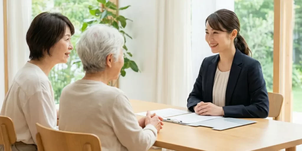 生活相談員_利用者面談の様子