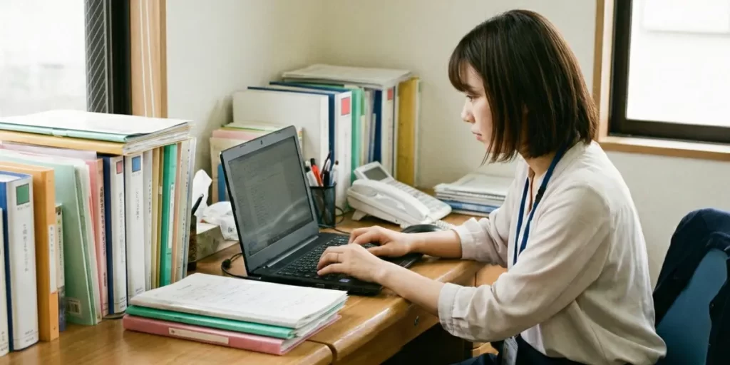 生活相談員の業務_事務処理